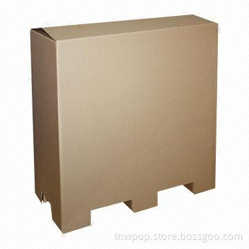 Very Strong Double-wall Corrugated Paper Carton Box, Eco-friendly Printing/Load Heavy Product